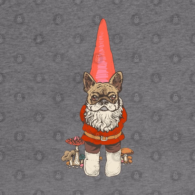 Frenchie Gnomie by huebucket